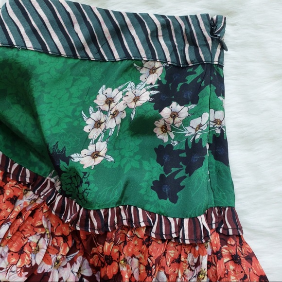 Anthropologie Bhanuni Jyoti Anarosa Tiered Skirt - Picture 6 of 11